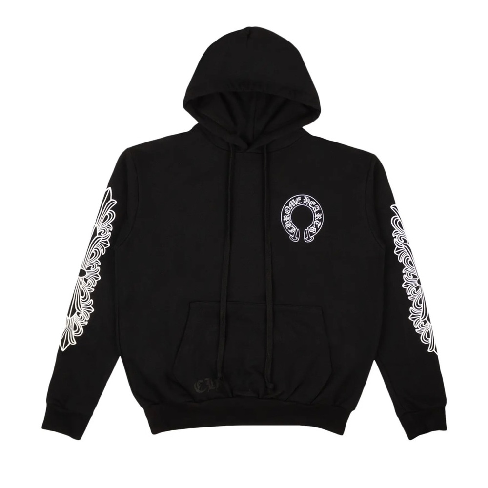 Black Chrome hearts Hoodie